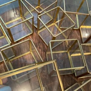 Gold votives set of 12